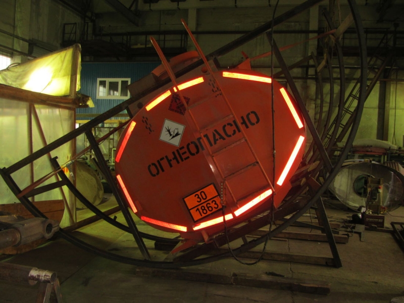 Кантователь цистерн